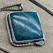 Load image into Gallery viewer, Kaylee - Apatite and Sterling Silver Necklace