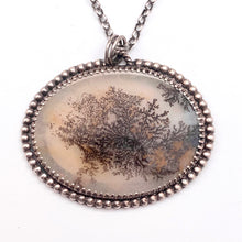 Load image into Gallery viewer, Autumn - Dendrite and Sterling Silver Necklace