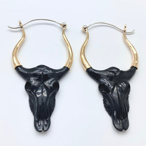 Buffalo Skulls - L/Horn
