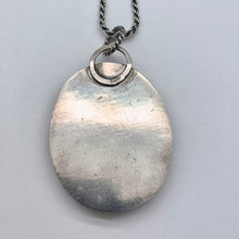 Load image into Gallery viewer, Halo - Golden Sheen Obsidian and Sterling Silver Necklace