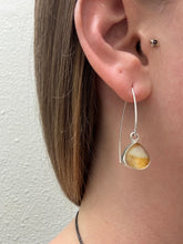 Load image into Gallery viewer, Luna - Citrine &amp; Silver Earrings