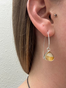 Luna - Citrine & Silver Earrings