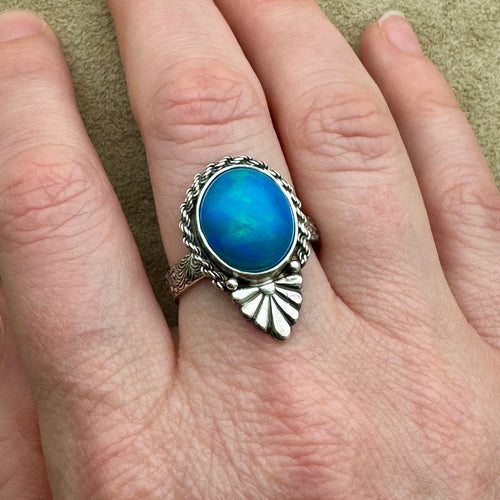 Helena - Opal Ring (Size 7.25)