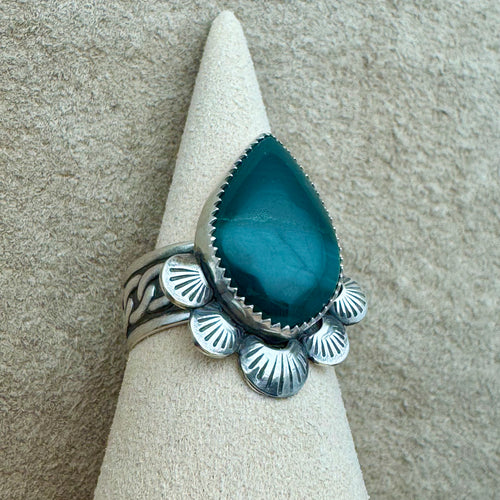 Ventura - Skaggs Jasper Ring (Size 7.75)