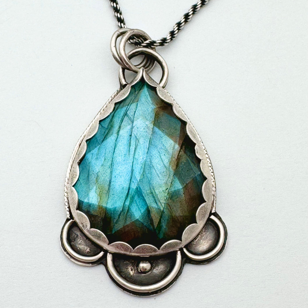 Tulsi - Labradorite and Sterling Silver Necklace