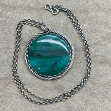 Load image into Gallery viewer, Karagatan - Mtorolite and Sterling Silver Necklace