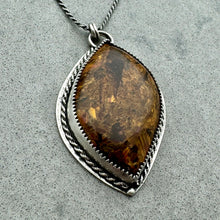 Load image into Gallery viewer, Apollo - Pietersite and Sterling Silver Necklace