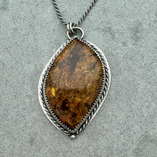 Load image into Gallery viewer, Apollo - Pietersite and Sterling Silver Necklace