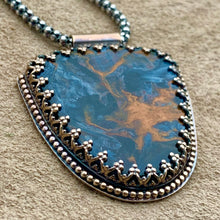 Load image into Gallery viewer, Nova - Pietersite and Sterling Silver Necklace
