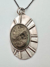 Load image into Gallery viewer, Sunrise - Pyrite and Sterling Silver Necklace