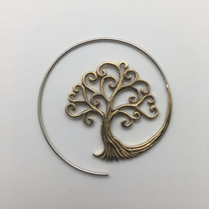 Tree of Life Spirals - M/Brass