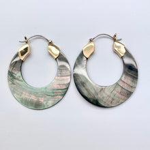 Load image into Gallery viewer, Donna Hoops - M/Blk Shell