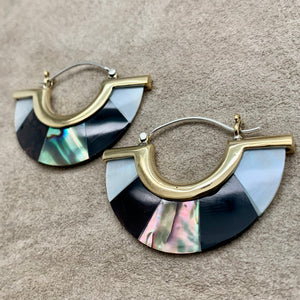 Sephora Hoops - M/Shell & Abalone