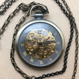 Venus Pocket Watch Necklace - Brass