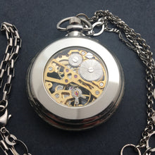 Load image into Gallery viewer, Venus Pocket Watch Necklace - Silver