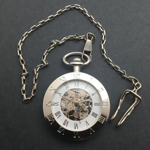 Prometheus Pocket Watch - Silver