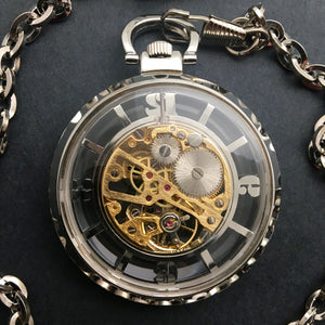 Kuno Pocket Watch - Silver
